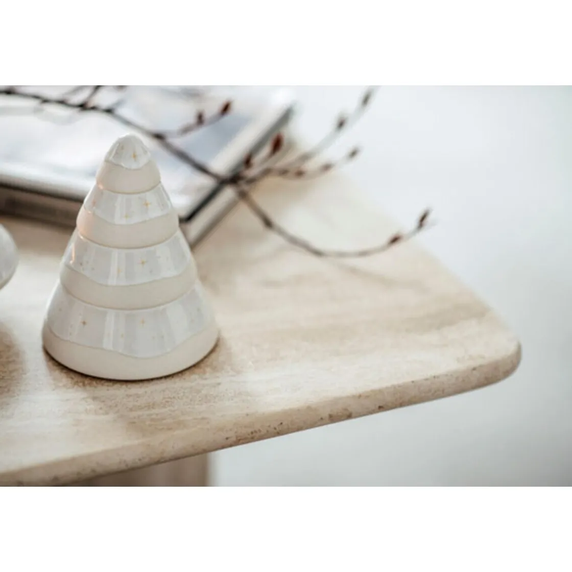 Villeroy & Boch Porzellanfigur Baum 14 cm Winter Glow