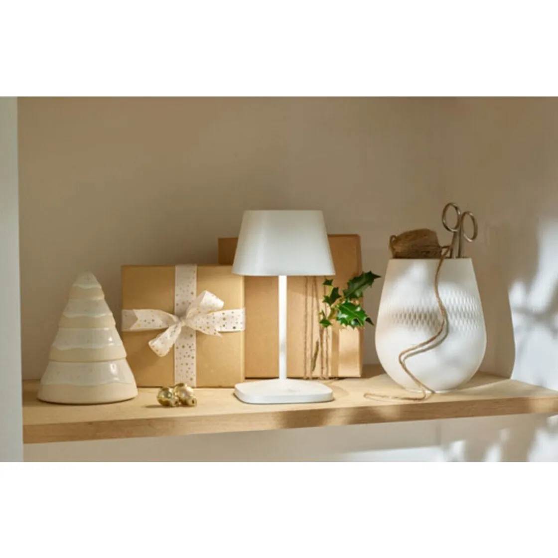 Villeroy & Boch Porzellanfigur Baum 14 cm Winter Glow