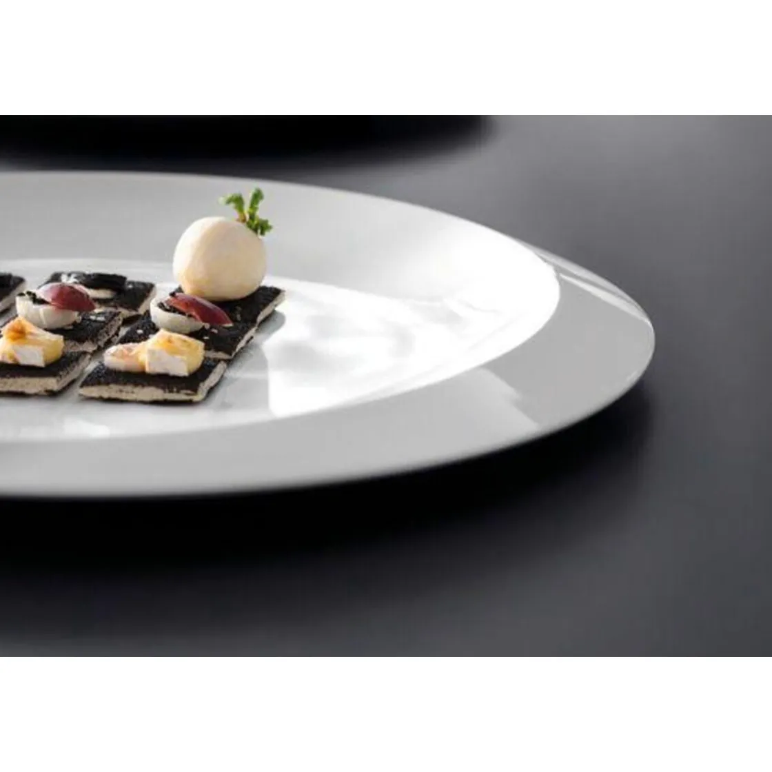 Weihnachten|Tischdeko Weihnachten<Villeroy & Boch Präsentationsplatte 37 cm NewMoon