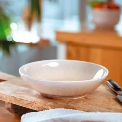 Schalen<Villeroy & Boch Präsentationsschale 26 cm Perlemor Sand