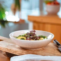 Schalen<Villeroy & Boch Präsentationsschale 26 cm Perlemor Sand