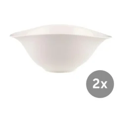 Villeroy & Boch Salatschalen 2er-Set Vapiano weiß