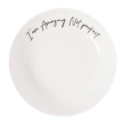 Villeroy & Boch Schale flach 19 cm Statement Amazing not perfect