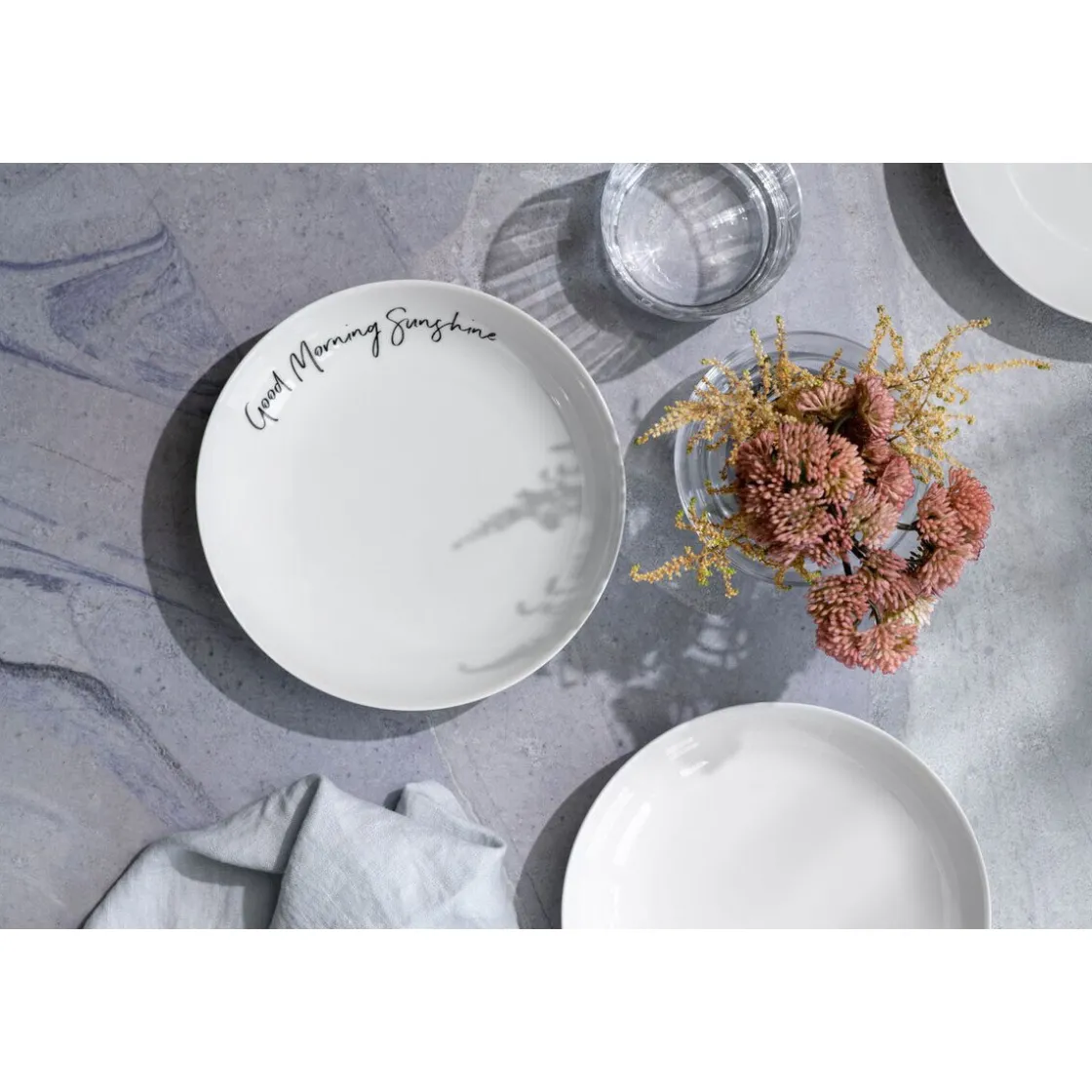 Villeroy & Boch Schale flach 19 cm Statement Good Morning Sunshine