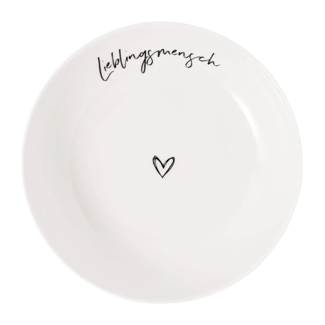 Schalen|Muttertag<Villeroy & Boch Schale flach 19 cm Statement Lieblingsmensch