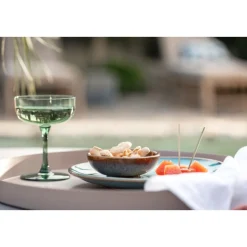 Aperitif|Silvesterparty<Villeroy & Boch Sektschale/Dessertschale 2-tlg. Like Sage