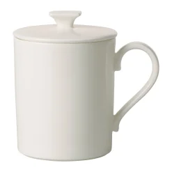 Becher<Villeroy & Boch Signature Becher mit Deckel 0,26 l MetroChic blanc Gifts