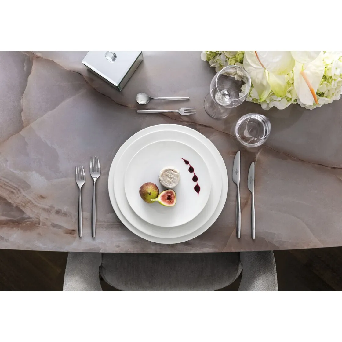 Frühstücksteller|Dessertteller<Villeroy & Boch Signature Frühstücks-/Dessertteller 22 cm MetroChic blanc