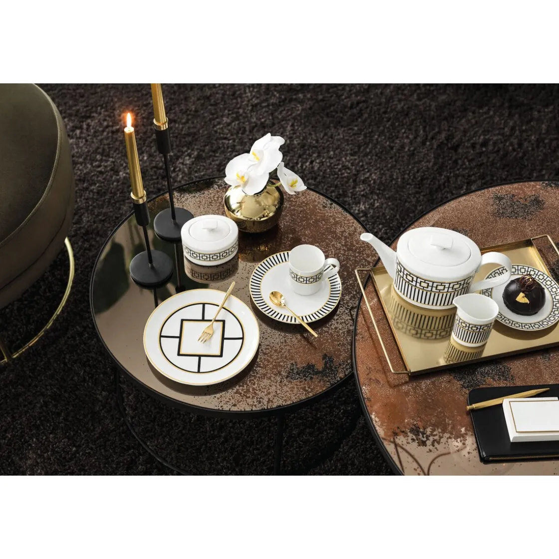 Dessertteller<Villeroy & Boch Signature Frühstücks-/Dessertteller 22 cm MetroChic weiß