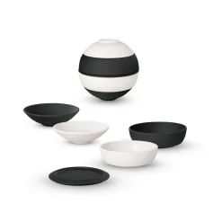 Villeroy & Boch Signature La petite Boule 5-tlg. Iconic Black & White