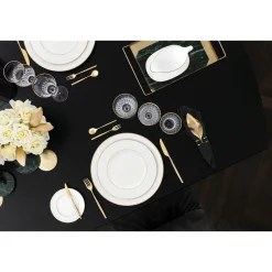 Servierplatten<Villeroy & Boch Signature Platte 34 cm Anmut Gold