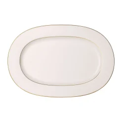 Servierplatten<Villeroy & Boch Signature Servierplatte 41x29 cm Anmut Gold