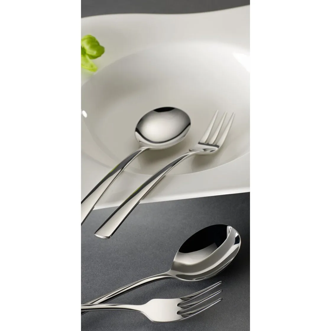 Kochwelt Entdecken<Villeroy & Boch Spaghetti-Besteck-Set 4-tlg. Daily Line Specials Edelstahl