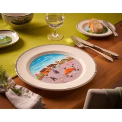 Speiseteller<Villeroy & Boch Speiseteller 27 cm Design Naif Hühnerhof