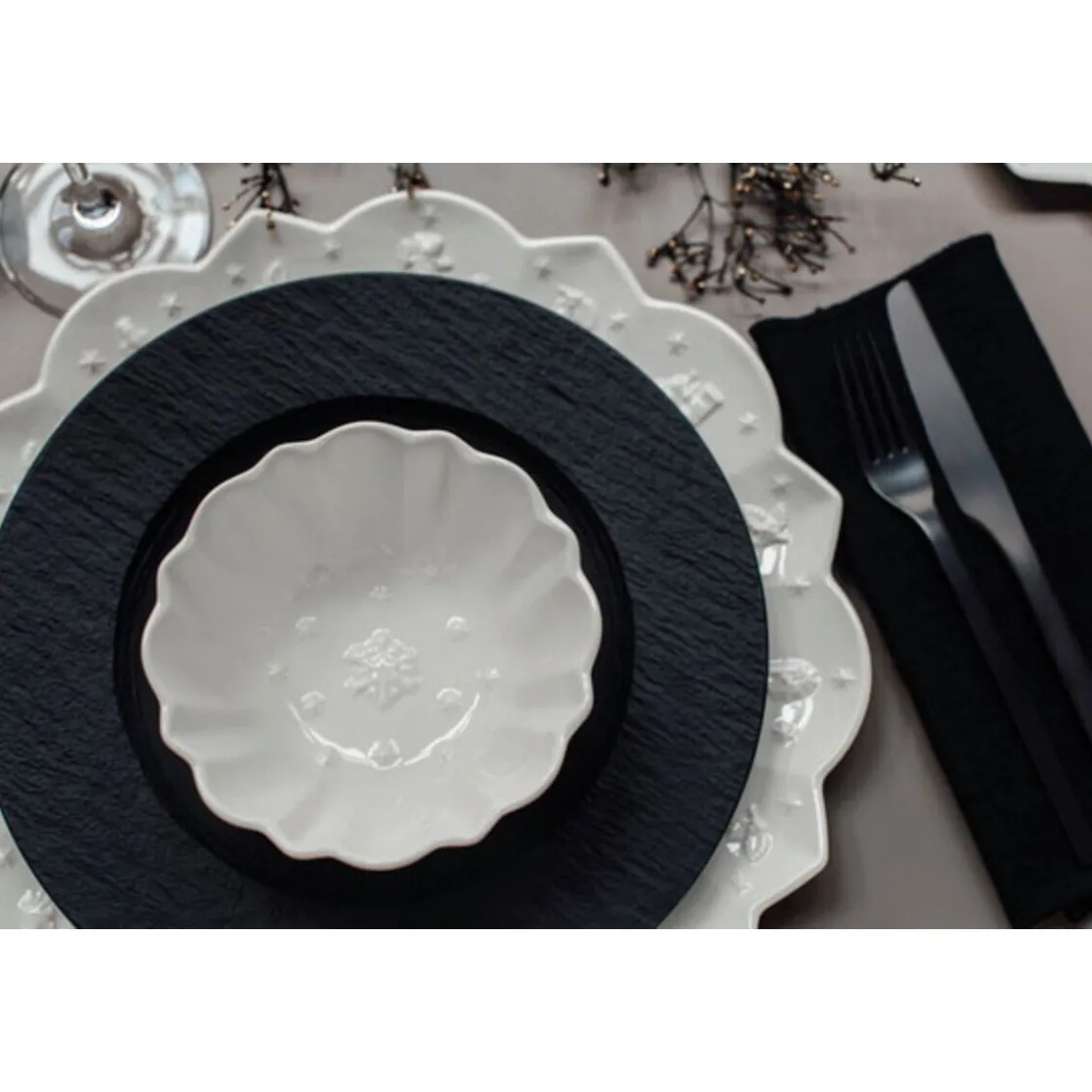 20 Jahre Tischwelt<Villeroy & Boch Speiseteller 27 cm Manufacture Rock