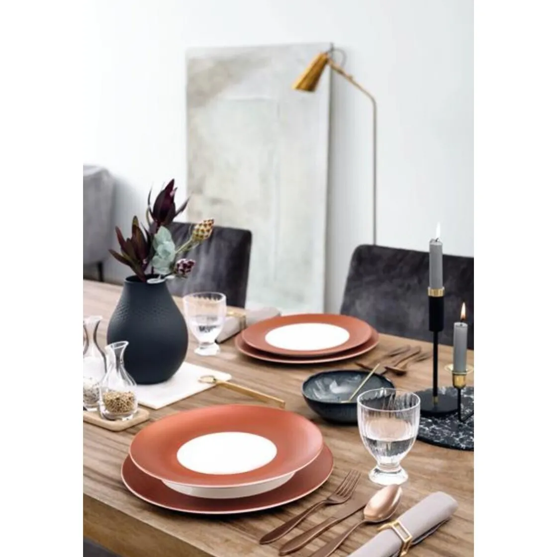Speiseteller|Silvesterparty<Villeroy & Boch Speiseteller 29/18 cm Manufacture Glow