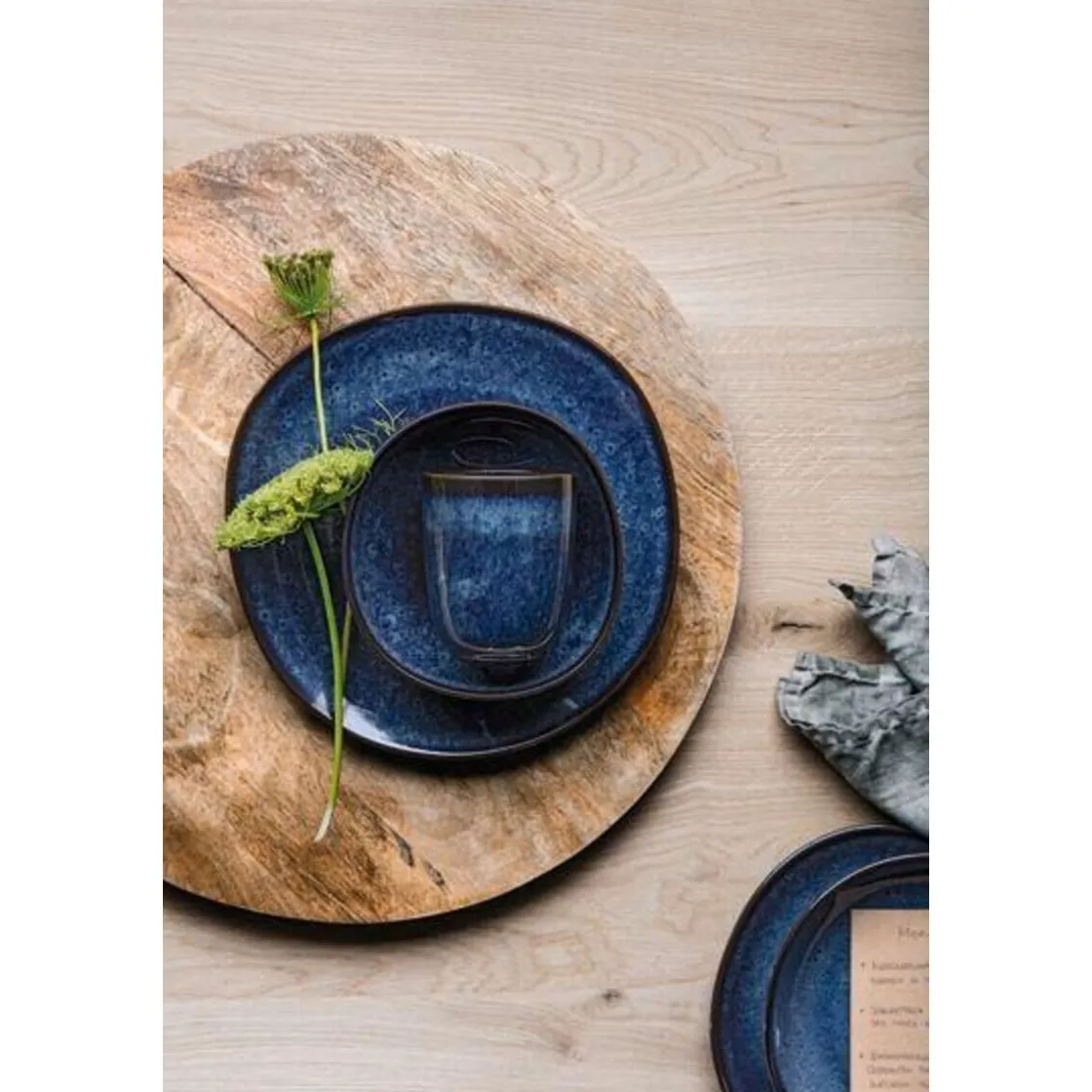 Villeroy & Boch Speiseteller 28 cm Lave bleu