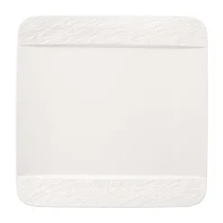 Villeroy & Boch Speiseteller 28x28 cm Manufacture Rock blanc