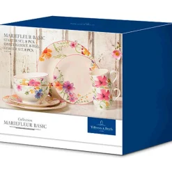 Geschirrsets 4 Personen|Sommertafel<Villeroy & Boch Starter-Set 8-tlg. Mariefleur Basic