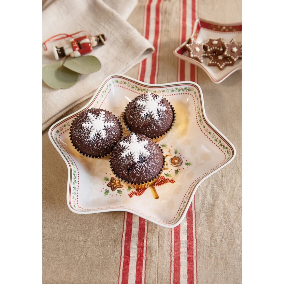 Weihnachten|Weihnachtsgeschirr<Villeroy & Boch Sternschale 27cm mittel Baum Winter Bakery Delight Neue Form 2016