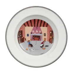 Villeroy & Boch Suppenteller 21cm Kamin Design Naif