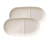 Antipasti Geschirr<Villeroy & Boch Tablett 2er-Set Soup Passion weiß