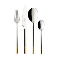 Villeroy & Boch Tafelbesteck-Set 30-tlg. Ella teilvergoldet