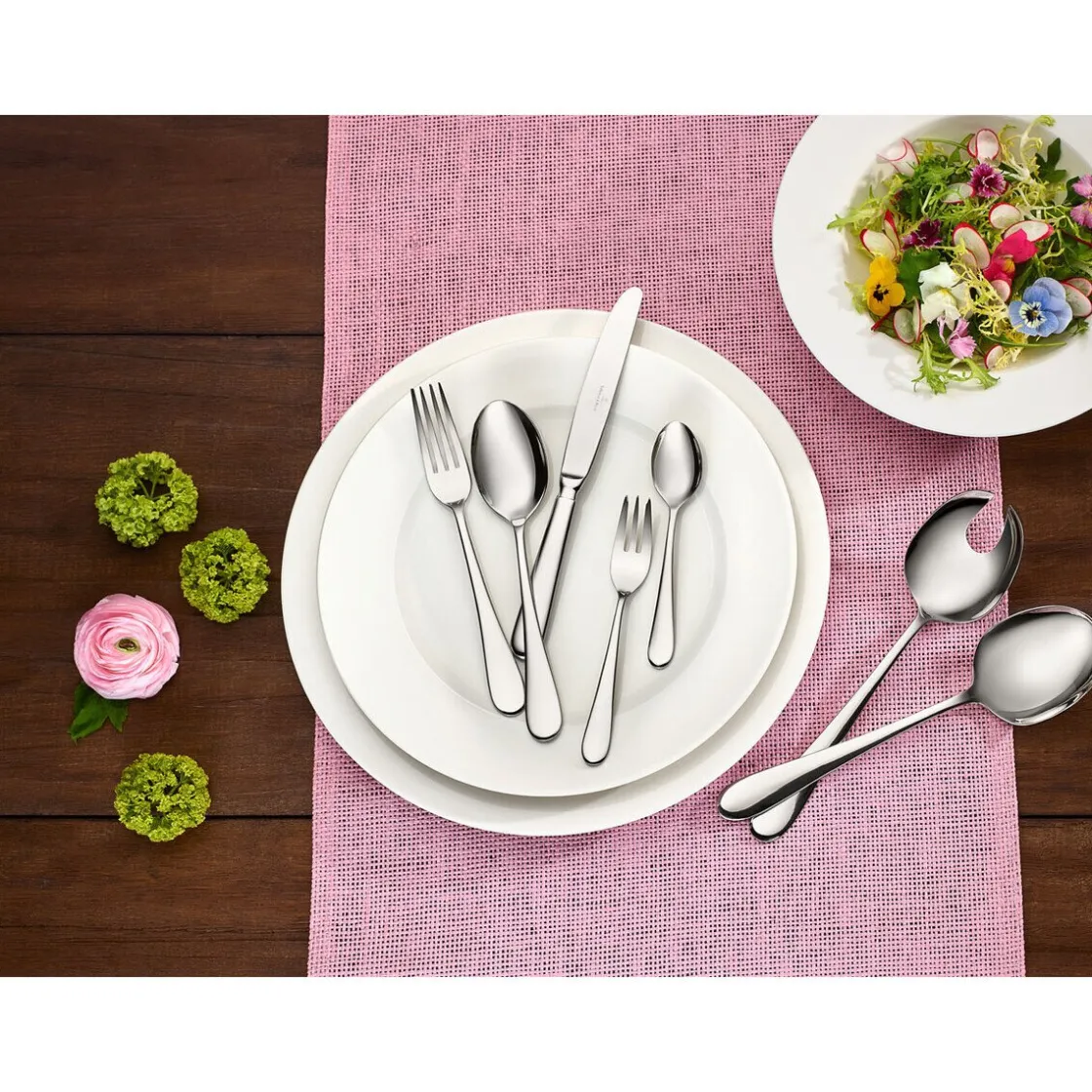Besteck Set 12 Personen<Villeroy & Boch Tafelbesteck-Set 68-tlg. Oscar Edelstahl