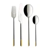 Besteck Set 12 Personen<Villeroy & Boch Tafelbesteck 113tlg.Lunch Ella teilvergoldet