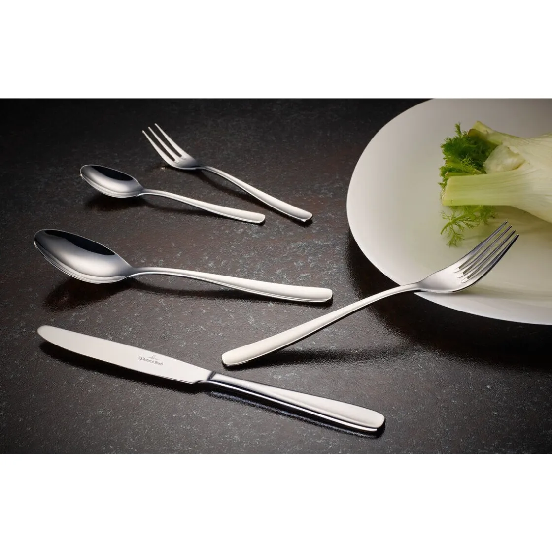 Villeroy & Boch Tafelbesteck-Set 30-tlg. Liam edelstahl