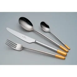 Menü- Und Tafellöffel<Villeroy & Boch Tafellöffel 21 cm Ella Edelstahl teilvergoldet