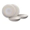 Tellersets<Villeroy & Boch Tafel-Set 4-tlg. Perlemor Sand