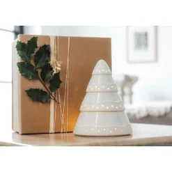 Weihnachten|Weihnachtsdekoration<Villeroy & Boch Teelichthalter Baum 14 cm Winter Glow