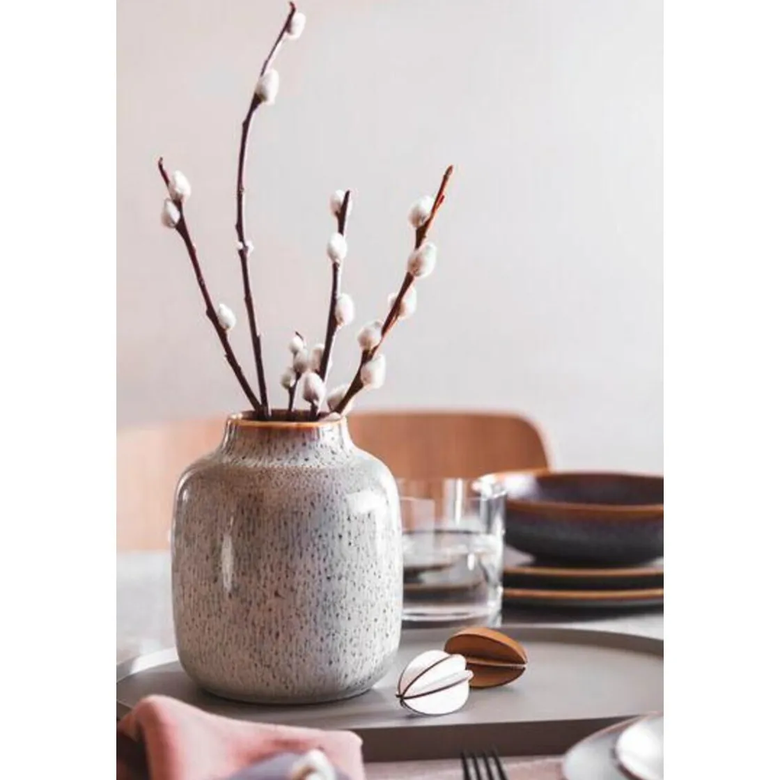 Muttertag<Villeroy & Boch Vase Nek beige klein Lave Home