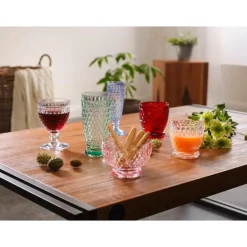 Villeroy & Boch Wasserglas 0,2 l Boston Coloured Red