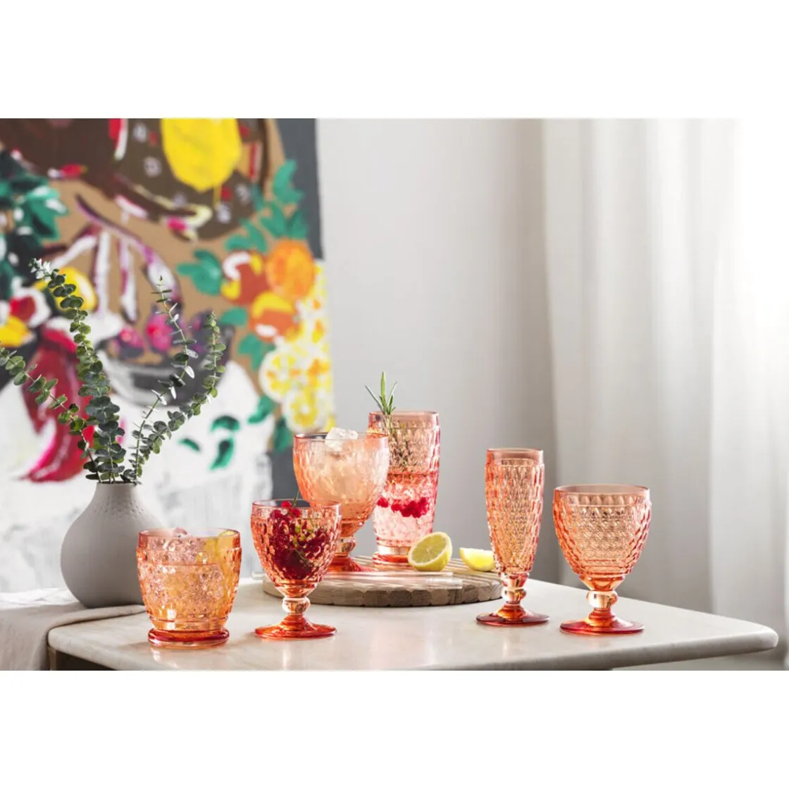 Weißweingläser<Villeroy & Boch Weißweinglas 0,125 l Boston Coloured Apricot