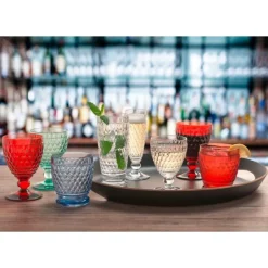Weißweingläser|Roséweingläser<Villeroy & Boch Weißweinglas 0,12 l Boston Coloured Red