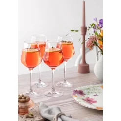 Weißweingläser|Roséweingläser<Villeroy & Boch Weißweinkelch 4er-Set La Divina klar