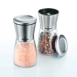 Westmark Gewürzmühle leer Edelstahl/Glas