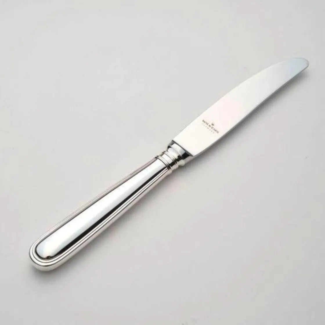 Echtsilber Besteck<Wilkens Menümesser 23 cm Schwedisch Faden 925 Sterlingsilber