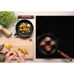 Pilzküche<Woll Guss-Hochrandpfanne 28 cm Eco Logic QXR schwarz