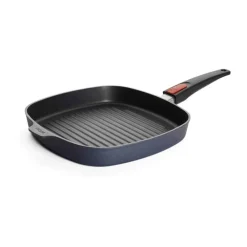 Vatertag<Woll Guss-Steakpfanne 28x28 cm Diamond Lite schwarz