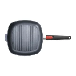 Vatertag<Woll Guss-Steakpfanne 28x28 cm Diamond Lite schwarz