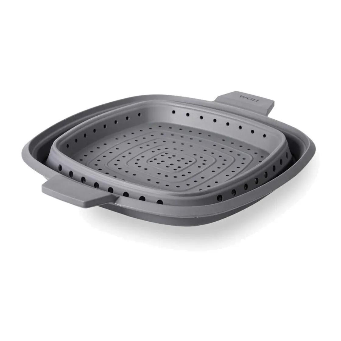 Woll Siebeinsatz 24x24 cm schwarz