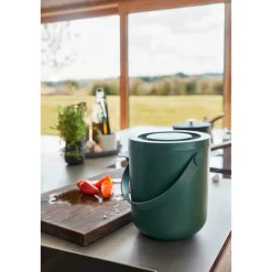 Mülleimer<Zone Denmark Abfallbehälter 3l Bio Circular black