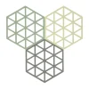 Untersetzer<Zone Denmark Untersetzer 3er-Set Triangles Rosemary