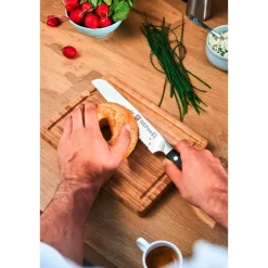 Brotmesser<Zwilling Brotmesser 20 cm Pro schwarz