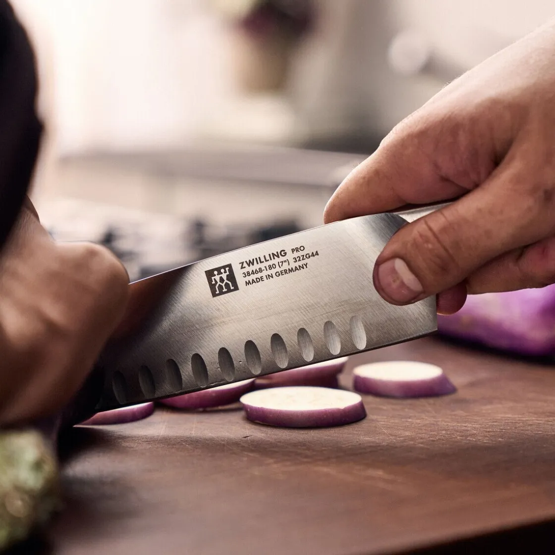 Zwilling Santokumesser 18 cm Pro Wood