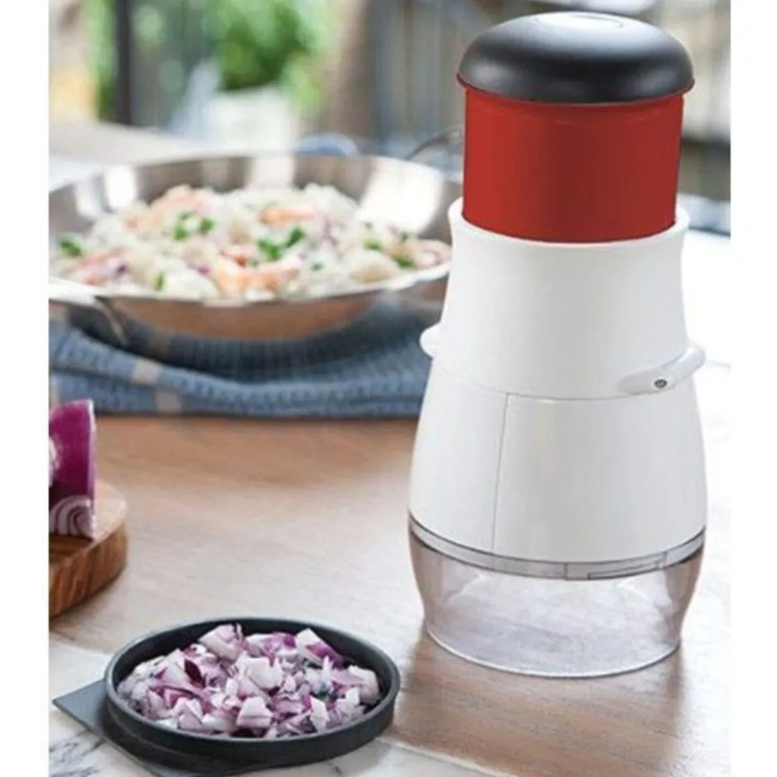 Zyliss Gemüsehacker Zick-Zick2 mehrfarbig