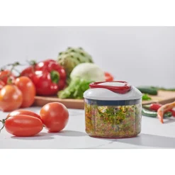 Messer & Co. Entdecken|Kochwelt Entdecken<Zyliss Multischneider Easy Pull 0,75 l rot